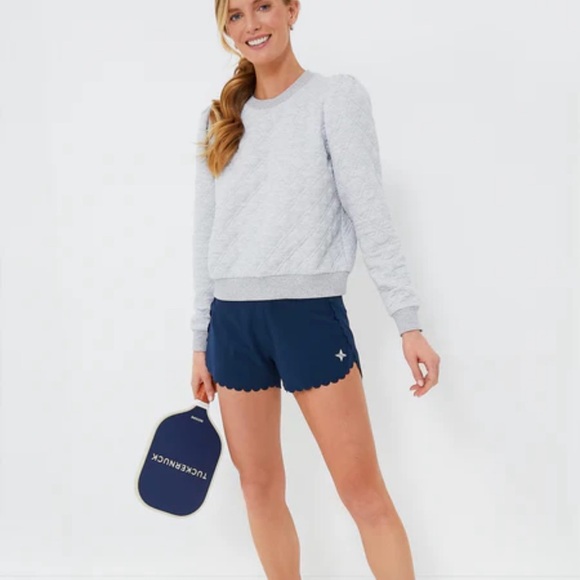 TUCKERNUCK TNUCK SPORT
Gray Puff Sleeve Campbell Pullover, gray - Picture 2 of 6